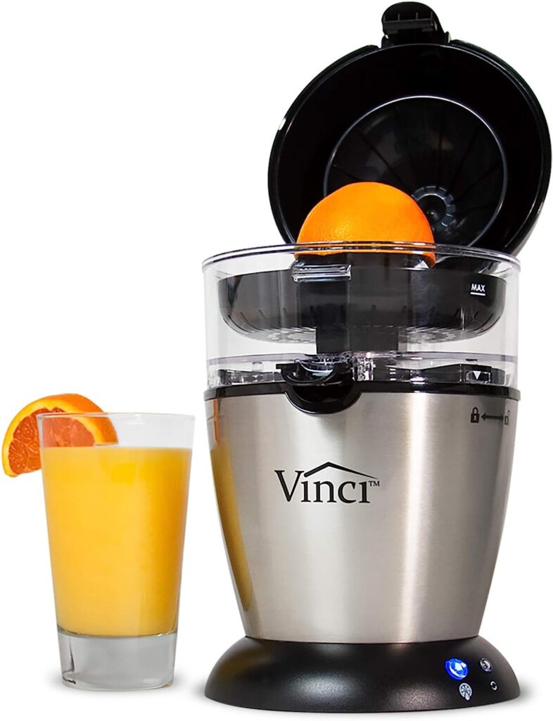 Vinci Hands-Free Patented Electric Citrus Juice